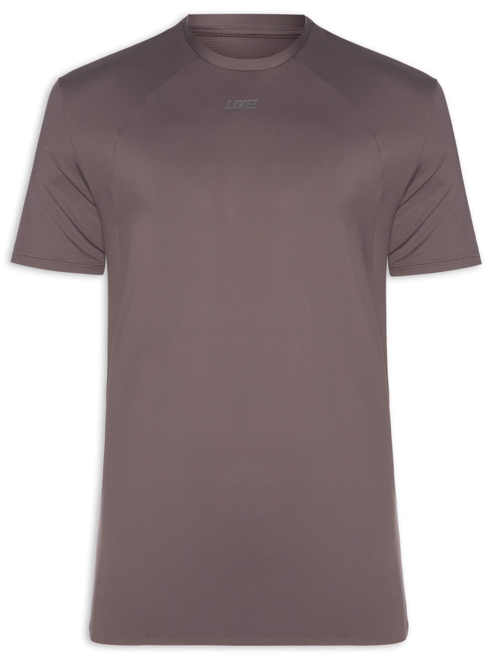 Camiseta Masculina Run Comfy Men Cinza Live!