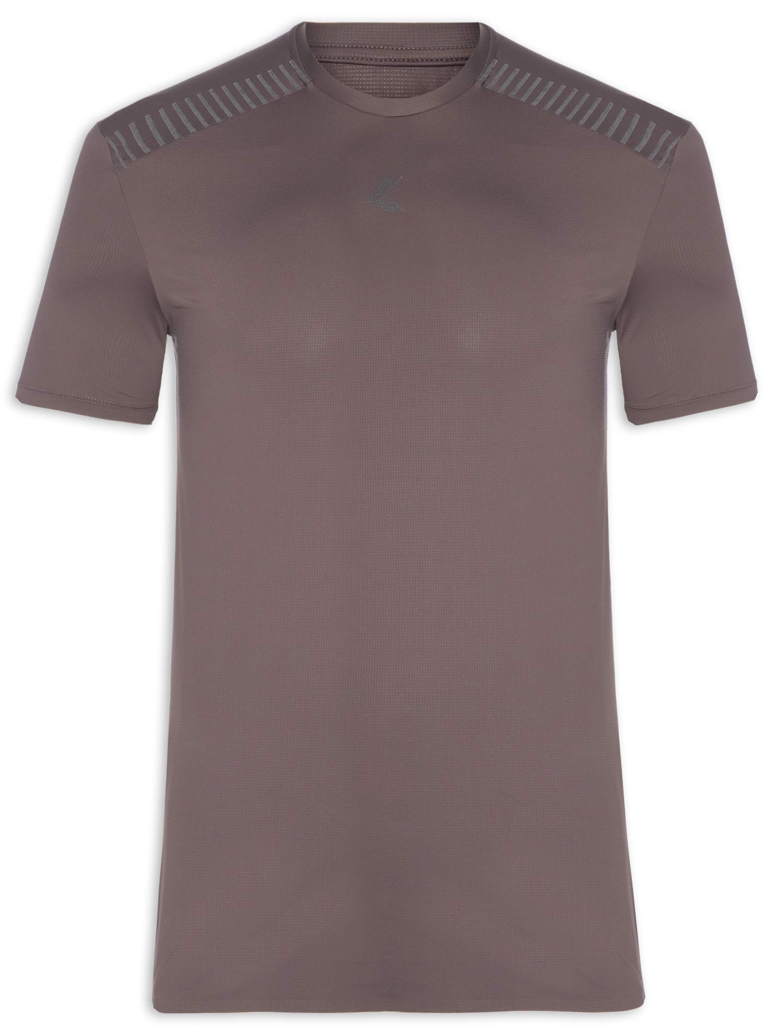 Camiseta Masculina Run Slim Men Marrom Live!