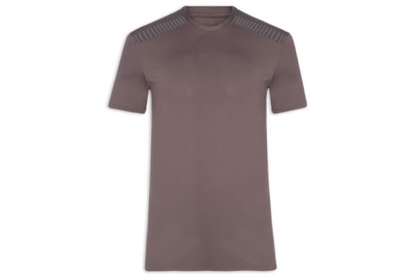 Camiseta Masculina Run Slim Men - Marrom