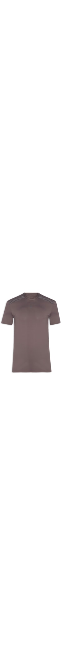Camiseta Masculina Run Slim Men - Marrom