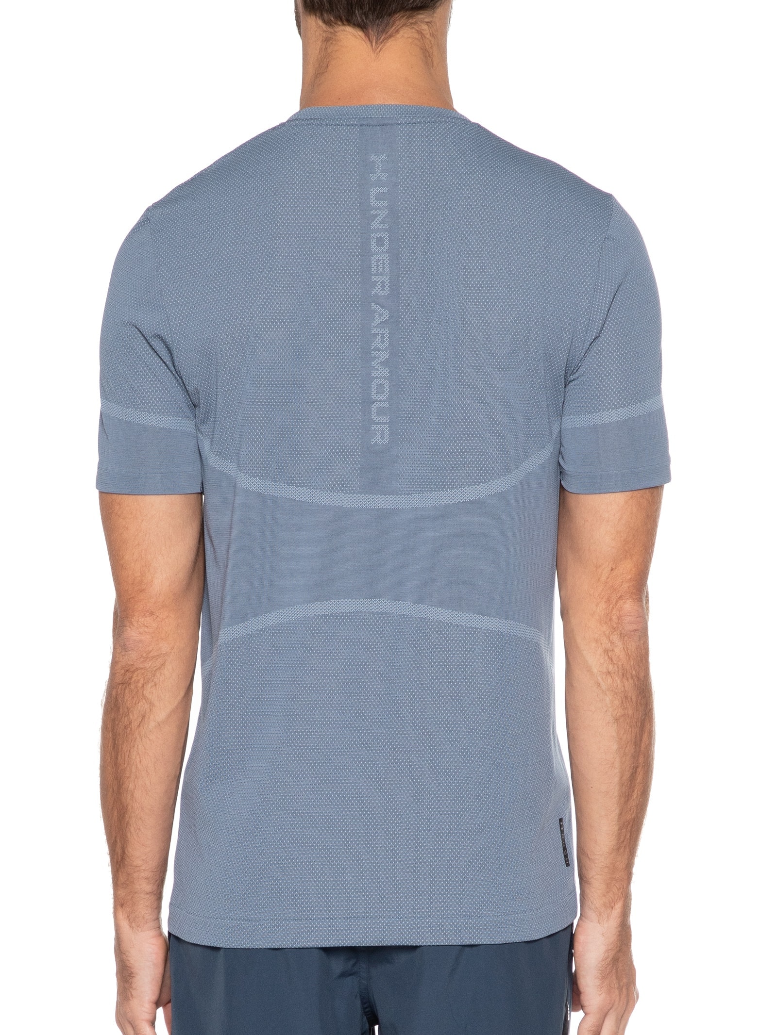 Camiseta Masculina Rush Seamless Azul Under Armour