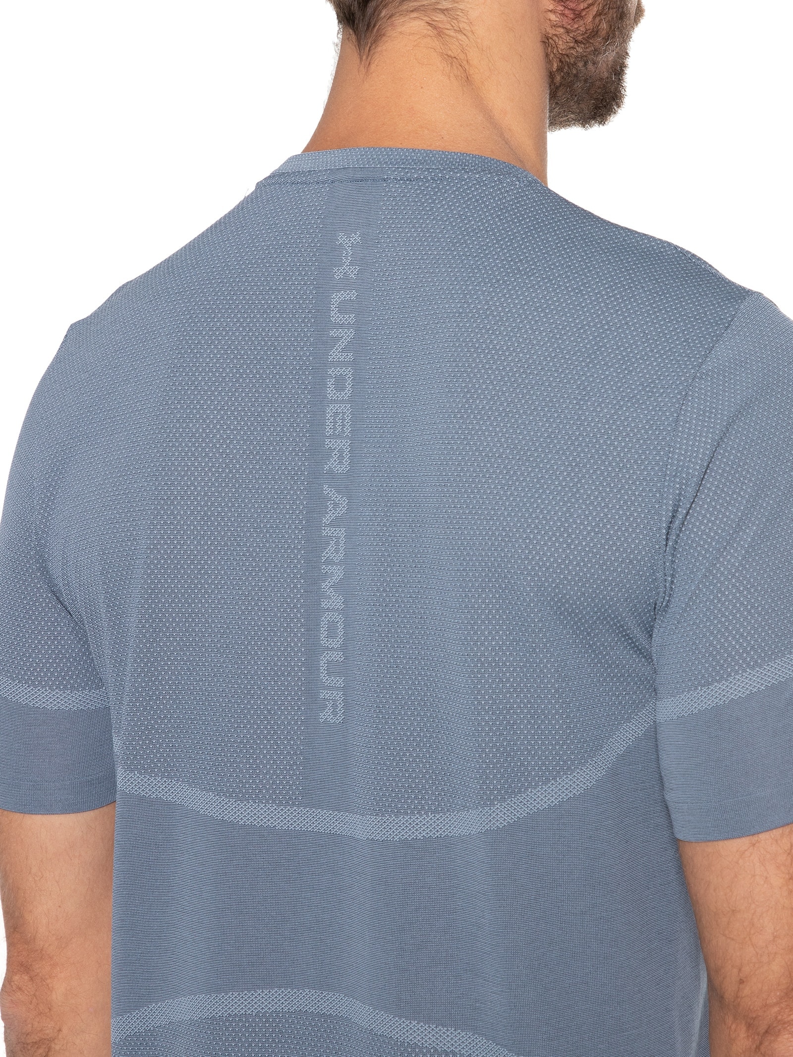 Camiseta Masculina Rush Seamless Azul Under Armour