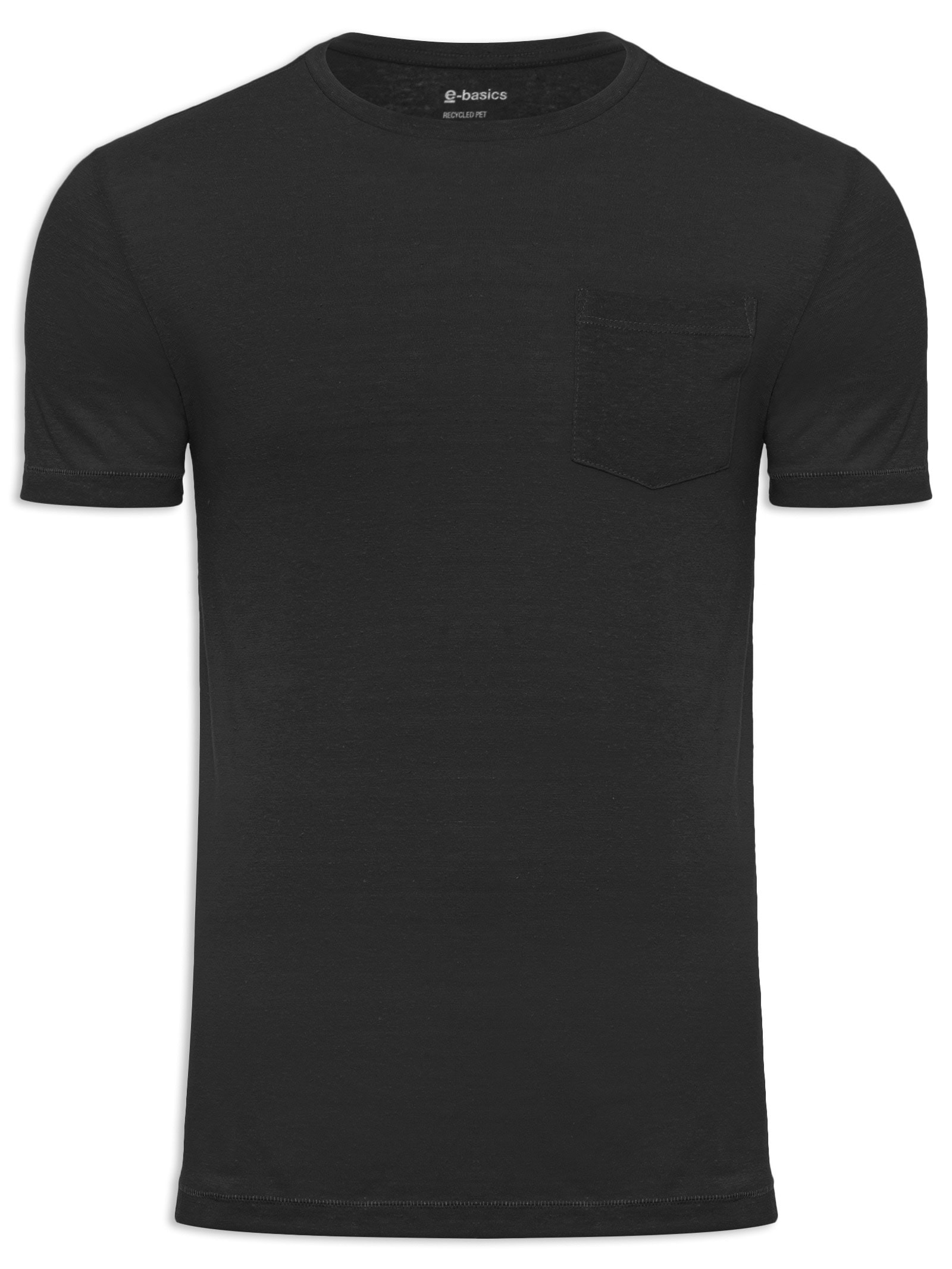 Camiseta Masculina Rustic Pocket E-Basics Preto Osklen