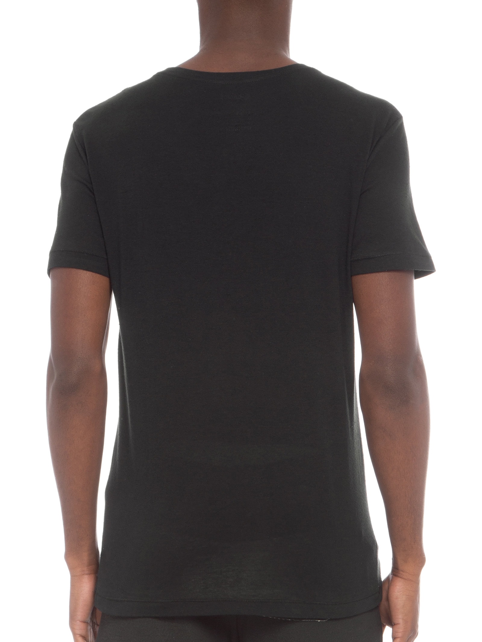 Camiseta Masculina Rustic Pocket E-Basics Preto Osklen