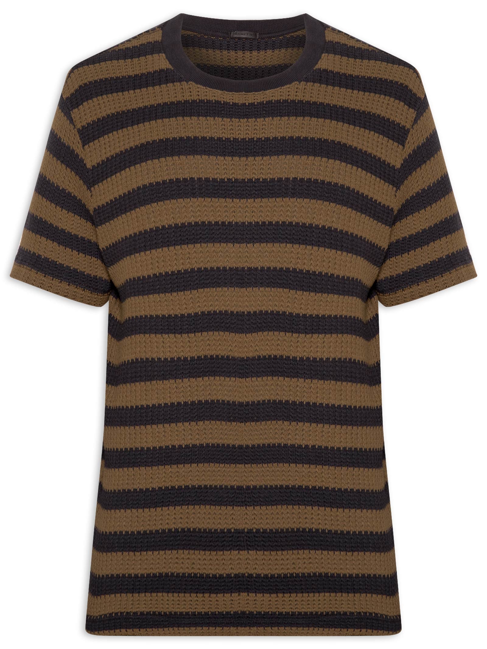 Camiseta Masculina Rustic TH – Marrom Osklen