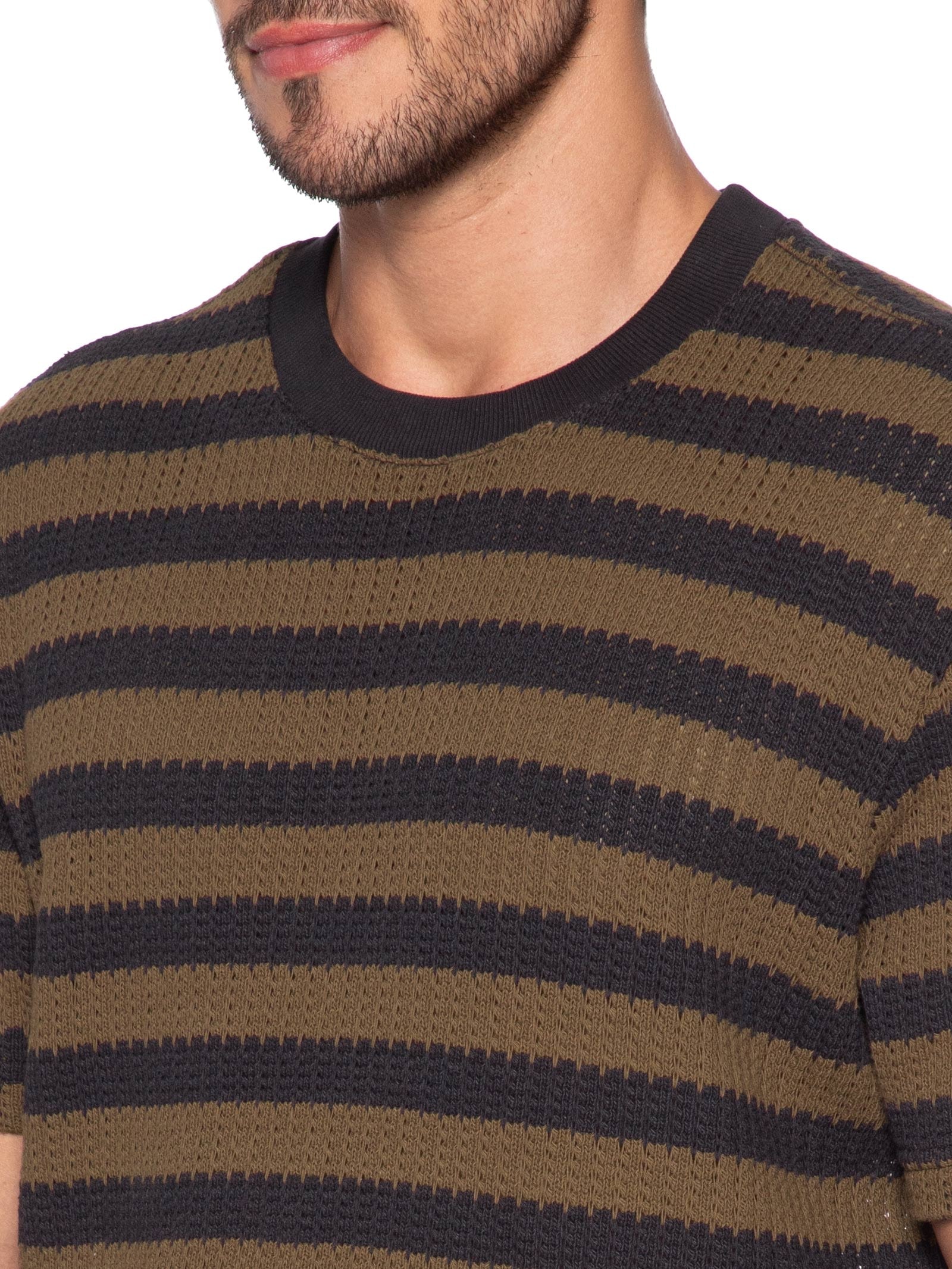 Camiseta Masculina Rustic TH – Marrom Osklen