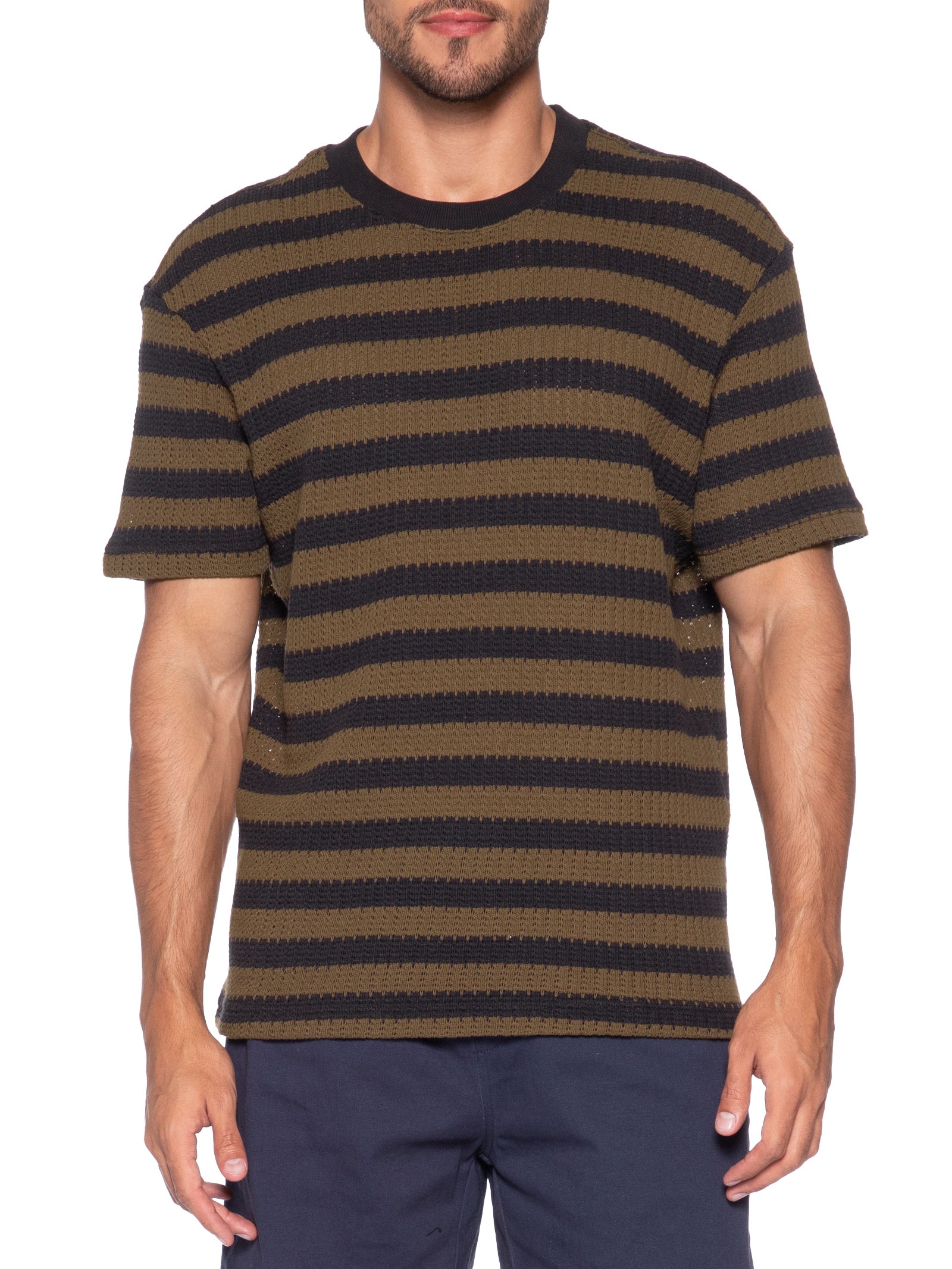 Camiseta Masculina Rustic TH – Marrom Osklen