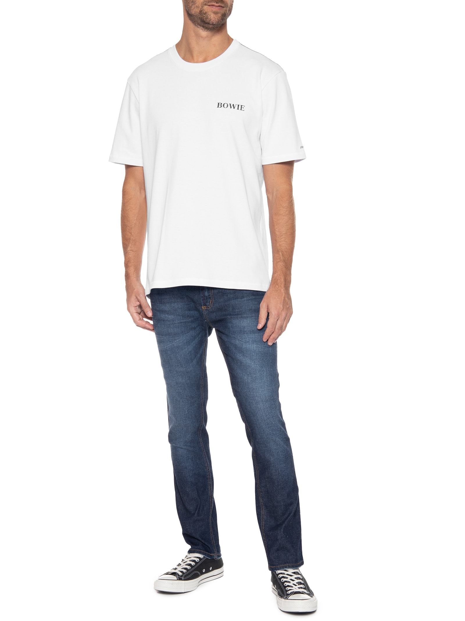 Camiseta Masculina Rx Black Star Branco John John