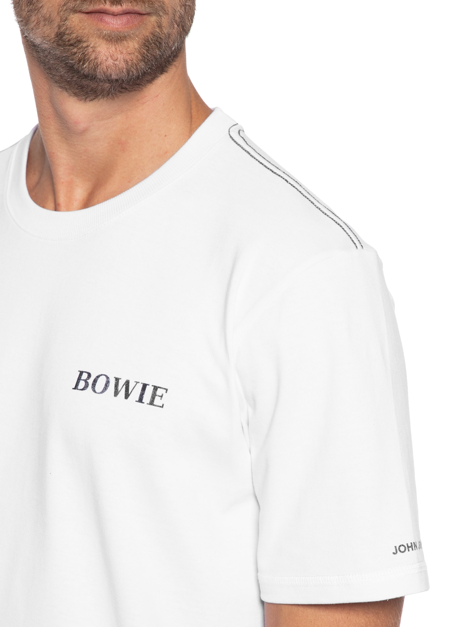 Camiseta Masculina Rx Black Star Branco John John