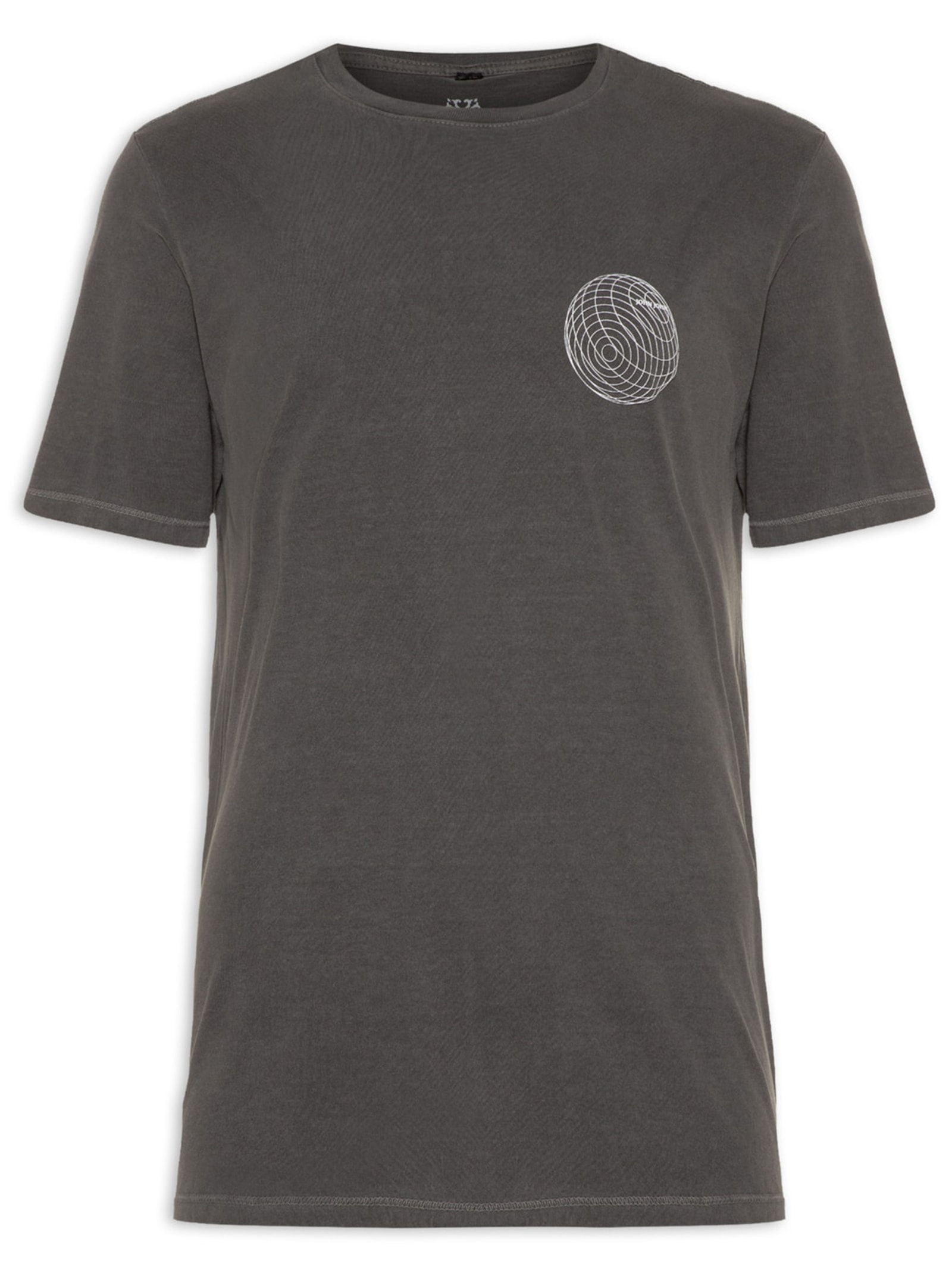 Camiseta Masculina Rx Globe Cinza John John