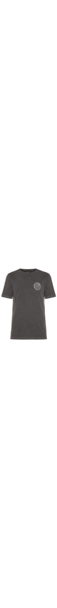 Camiseta Masculina Rx Globe - Cinza