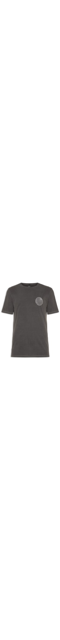 Camiseta Masculina Rx Globe - Cinza