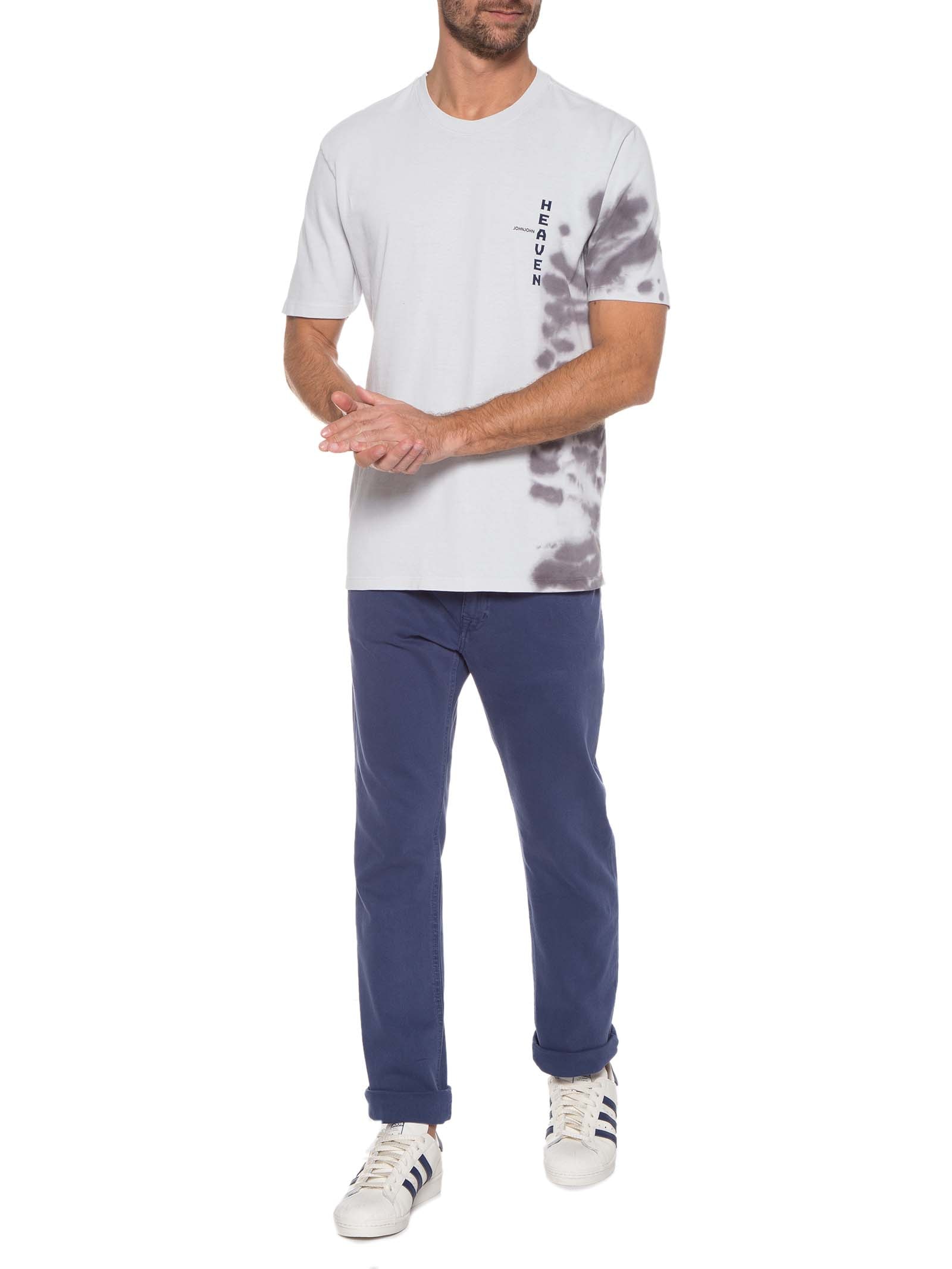 Camiseta Masculina Rx Heaven Snake Cinza John John