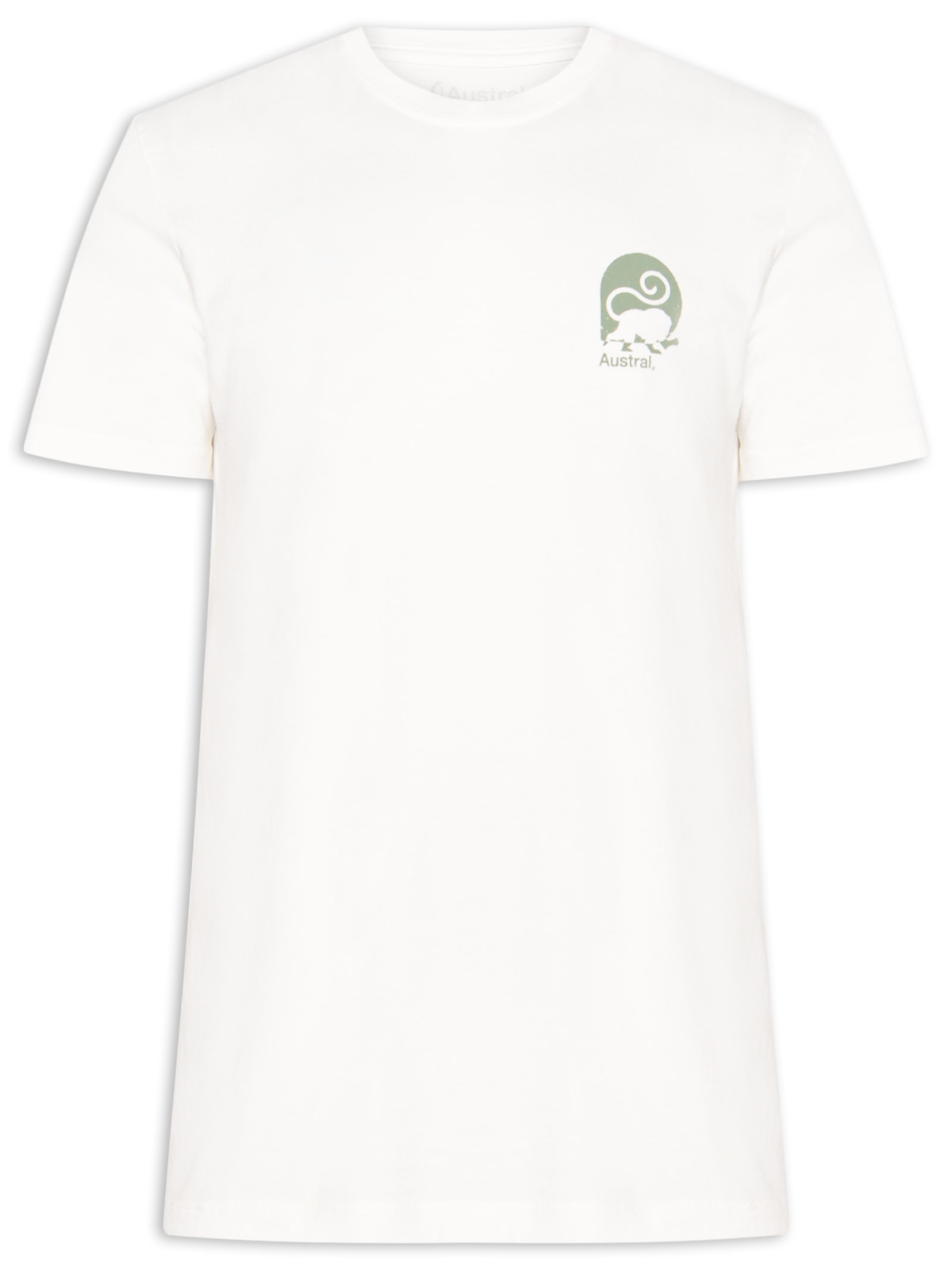 Camiseta Masculina Sagui Branco Austral