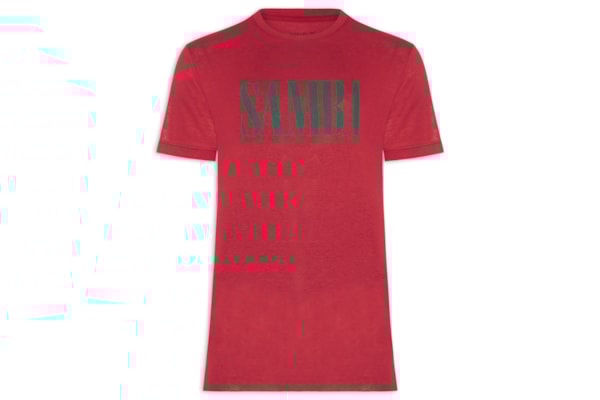 Camiseta Masculina Samba Light Linen Mc - Vermelho