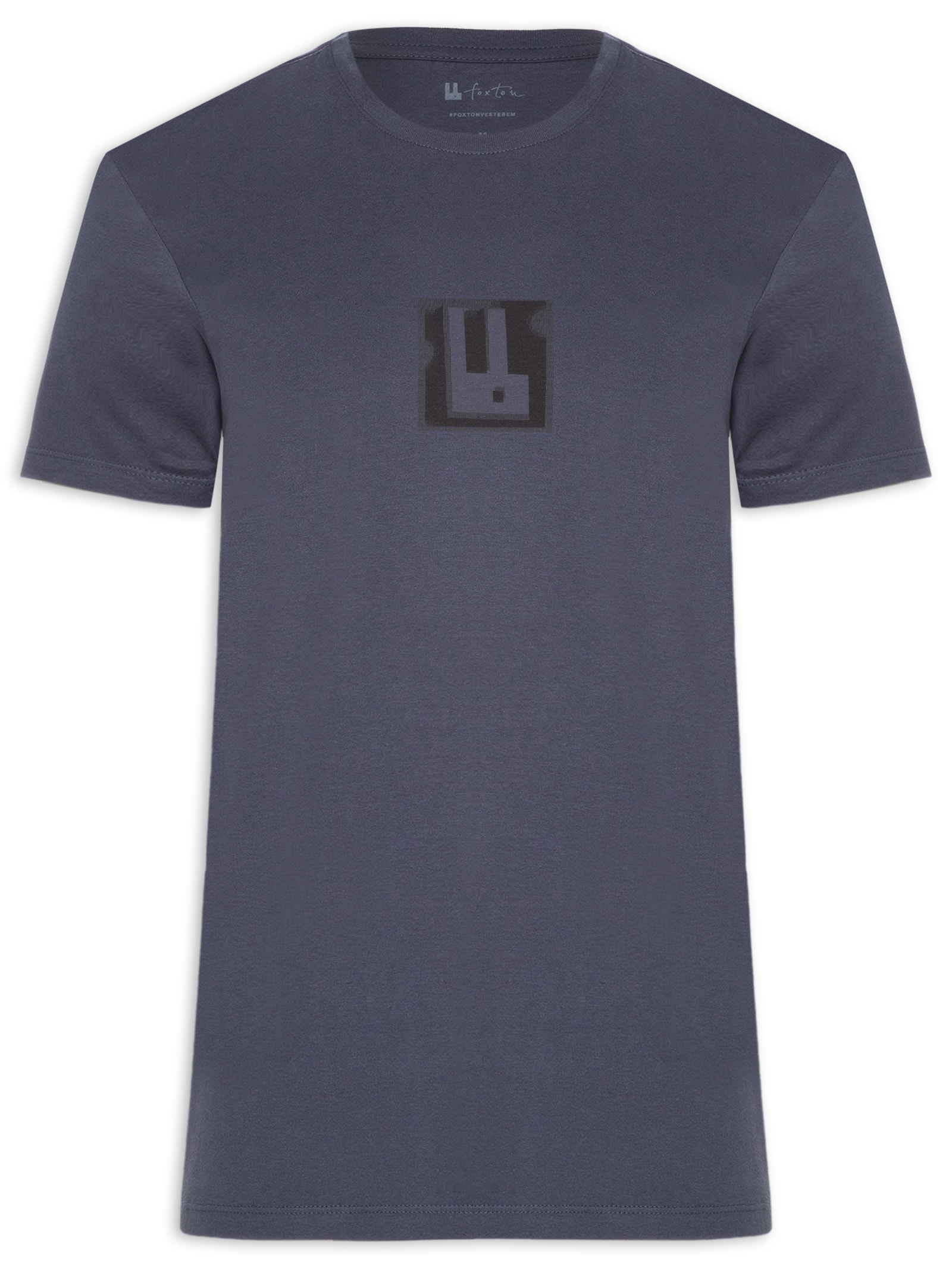 Camiseta Masculina Sampling Azul Foxton