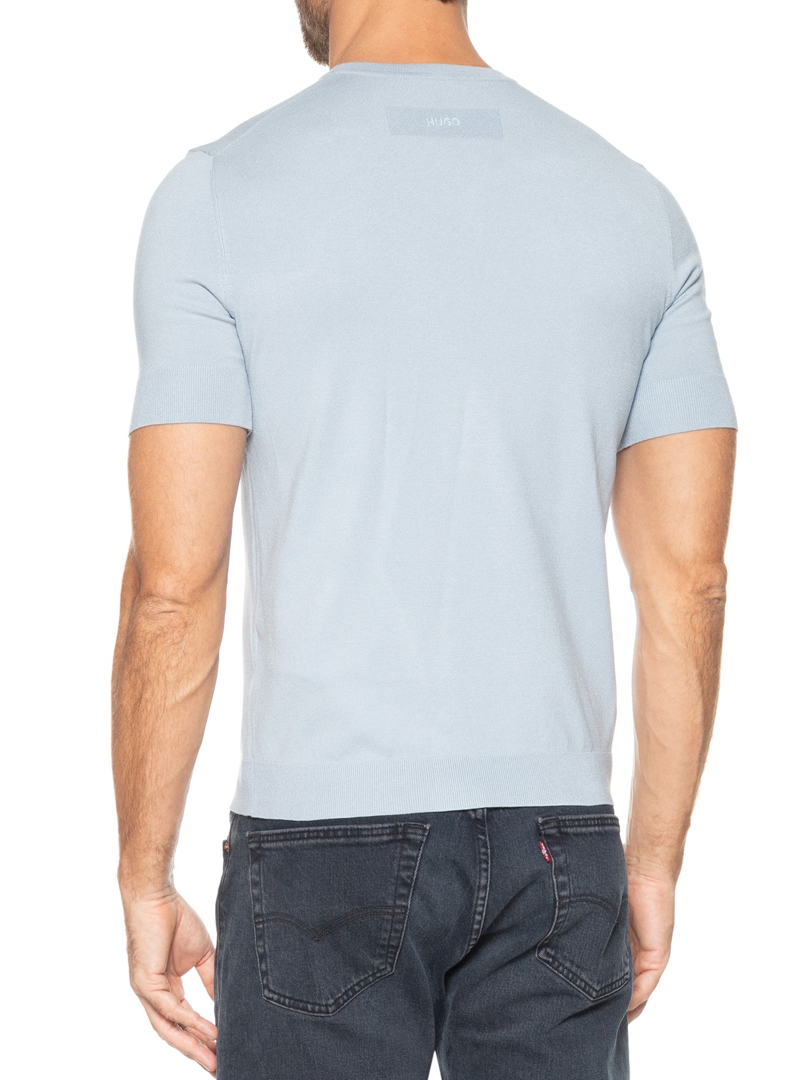 Camiseta Masculina San Carl Azul Hugo