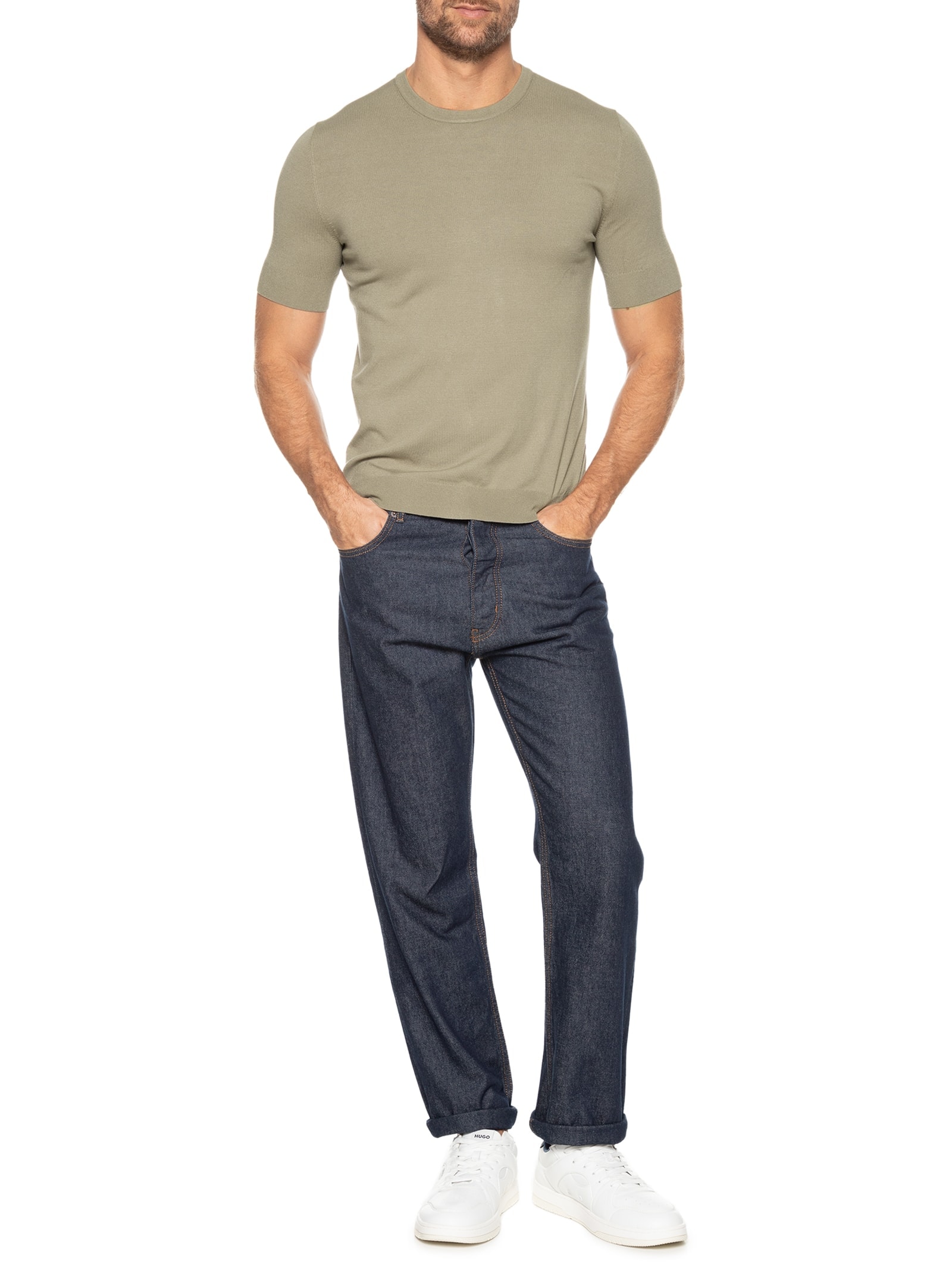 Camiseta Masculina San Carl Marrom Hugo