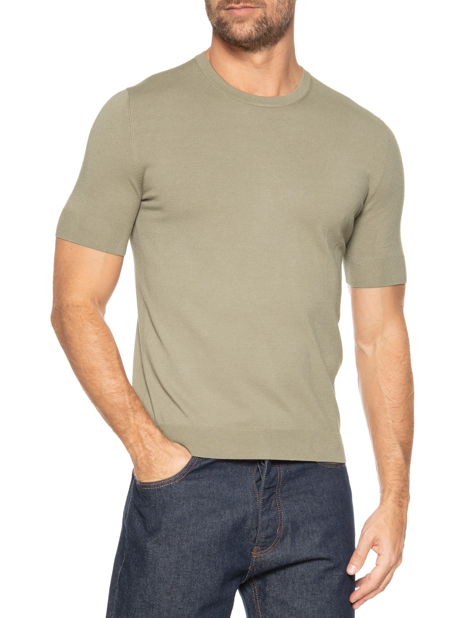 Camiseta Masculina San Carl Marrom Hugo