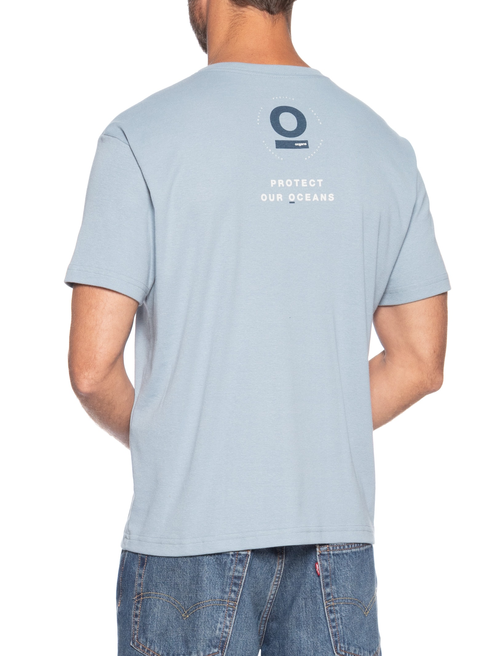Camiseta Masculina Sardinha Azul Osklen