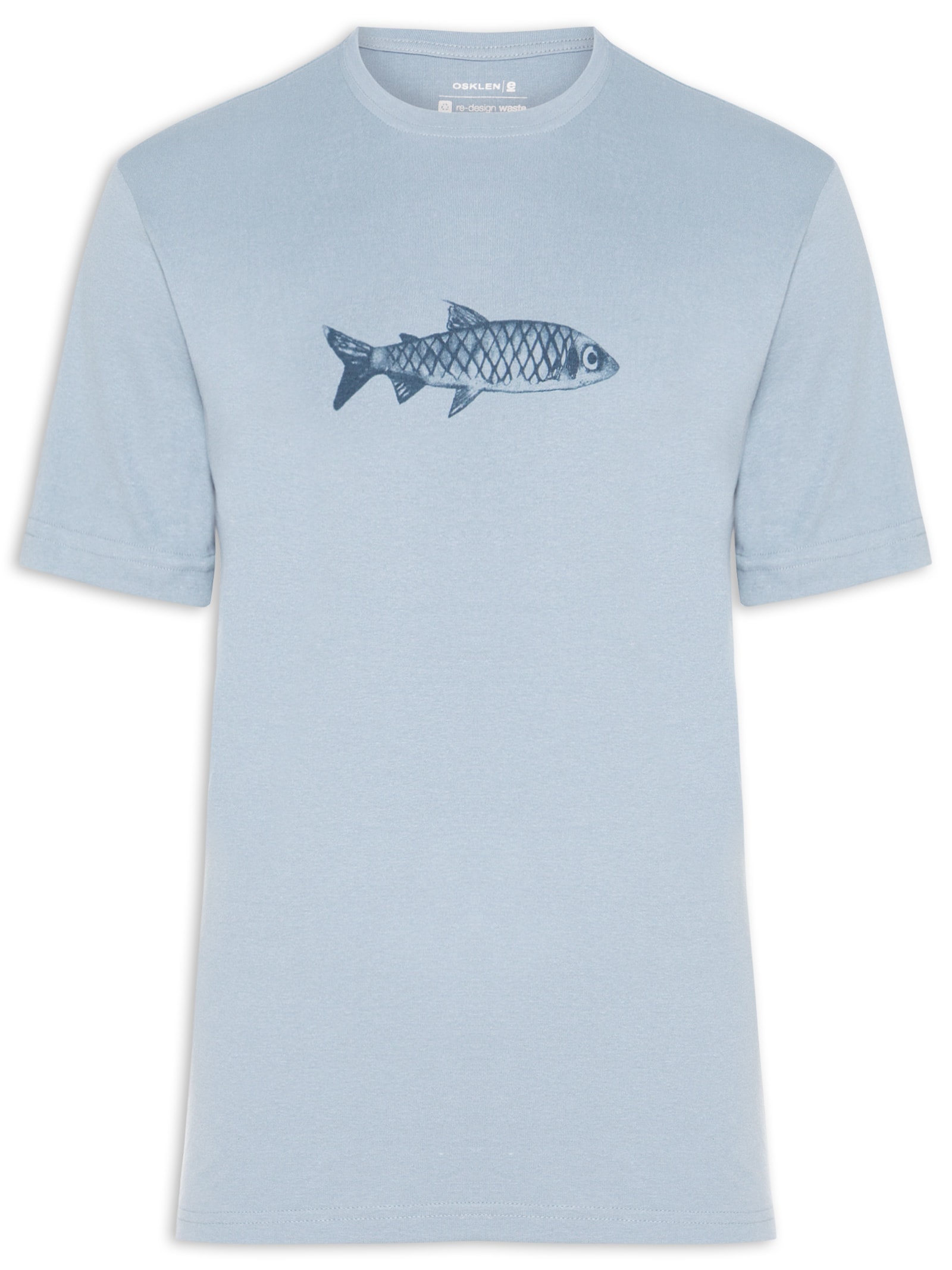 Camiseta Masculina Sardinha Azul Osklen