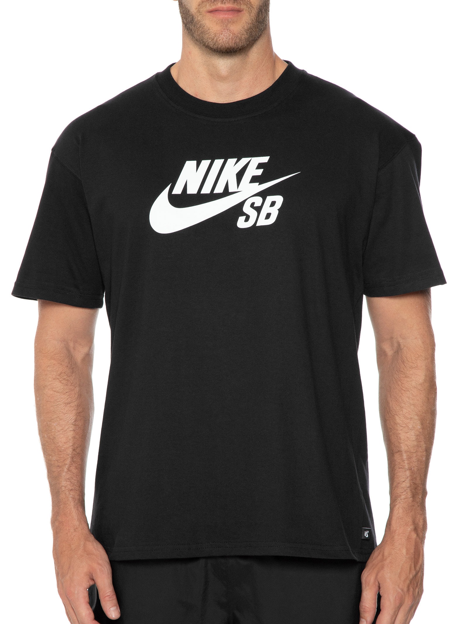 Camiseta Masculina SB Tee Logo Preto Nike