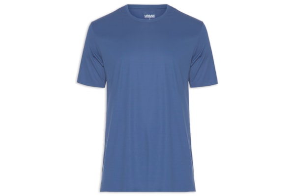 Camiseta Masculina Seamless Collab Imf  - Azul