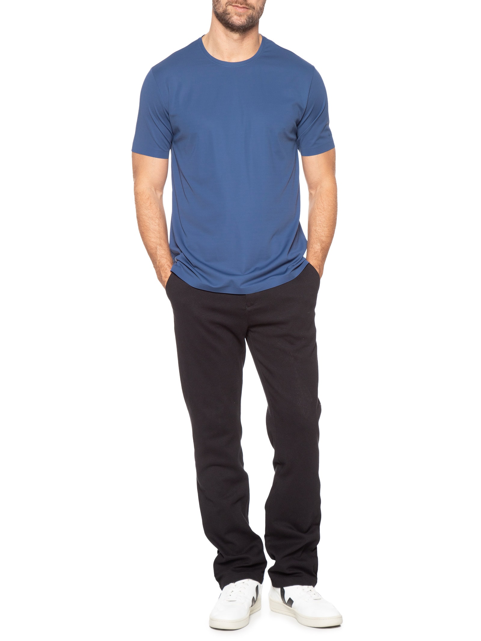 Camiseta Masculina Seamless Collab Imf  Azul Urban X Missão Impossível