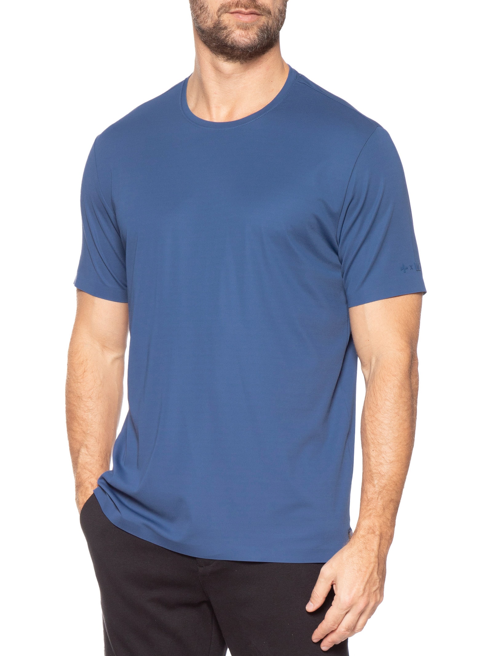 Camiseta Masculina Seamless Collab Imf  Azul Urban X Missão Impossível