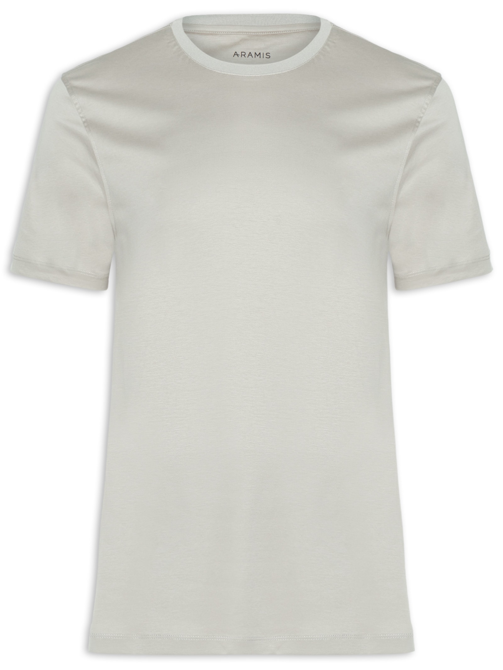 Camiseta Masculina Seda Com Modal Cinza Aramis