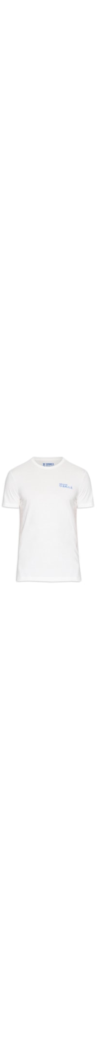 Camiseta Masculina Segue O Baile Aqua - Off White