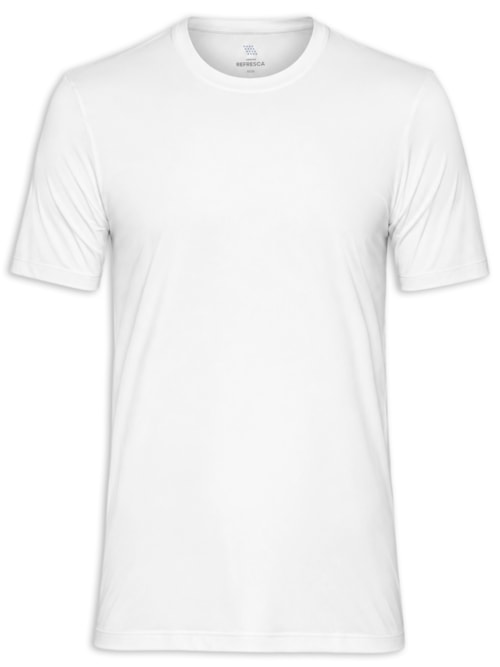 Camiseta Masculina Segunda Pele Tech – Branco