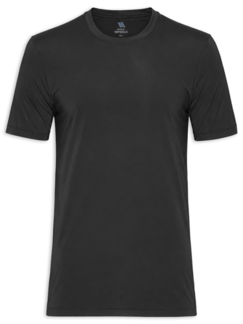 Camiseta Masculina Segunda Pele Tech – Preto