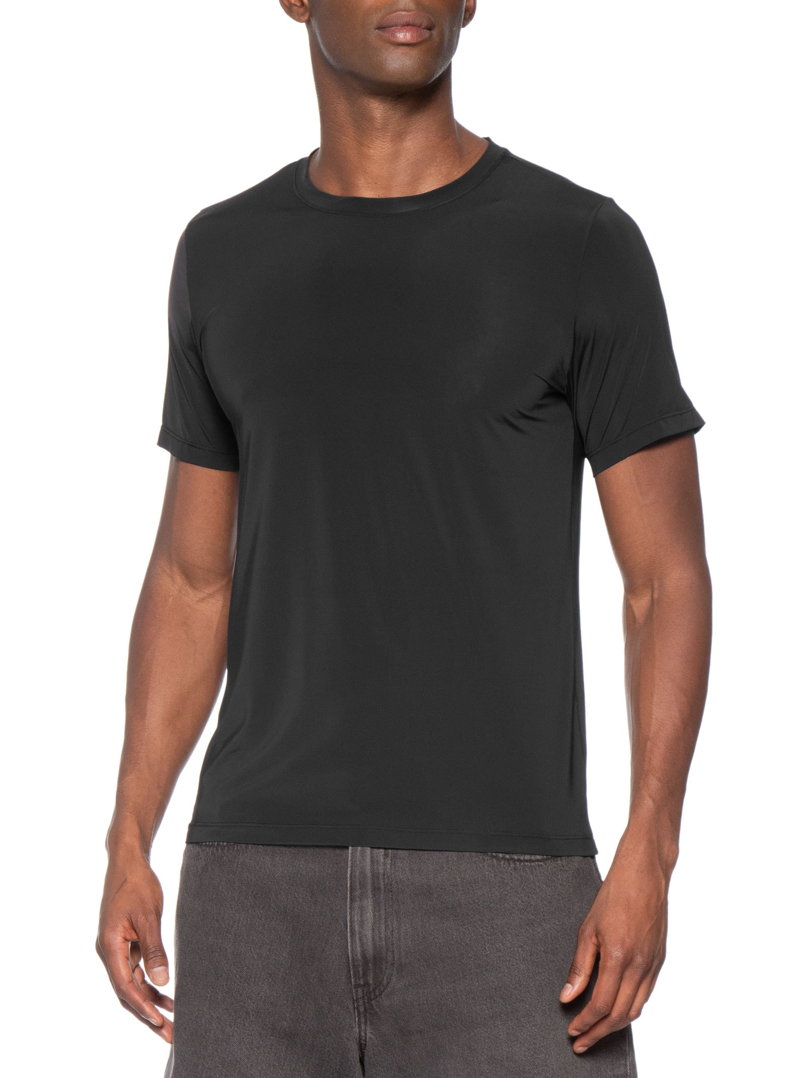 Camiseta Masculina Segunda Pele Tech Preto Hering Intimates
