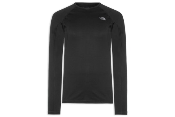 Camiseta Masculina Segunda Pele Warm Gola Careca - Preto