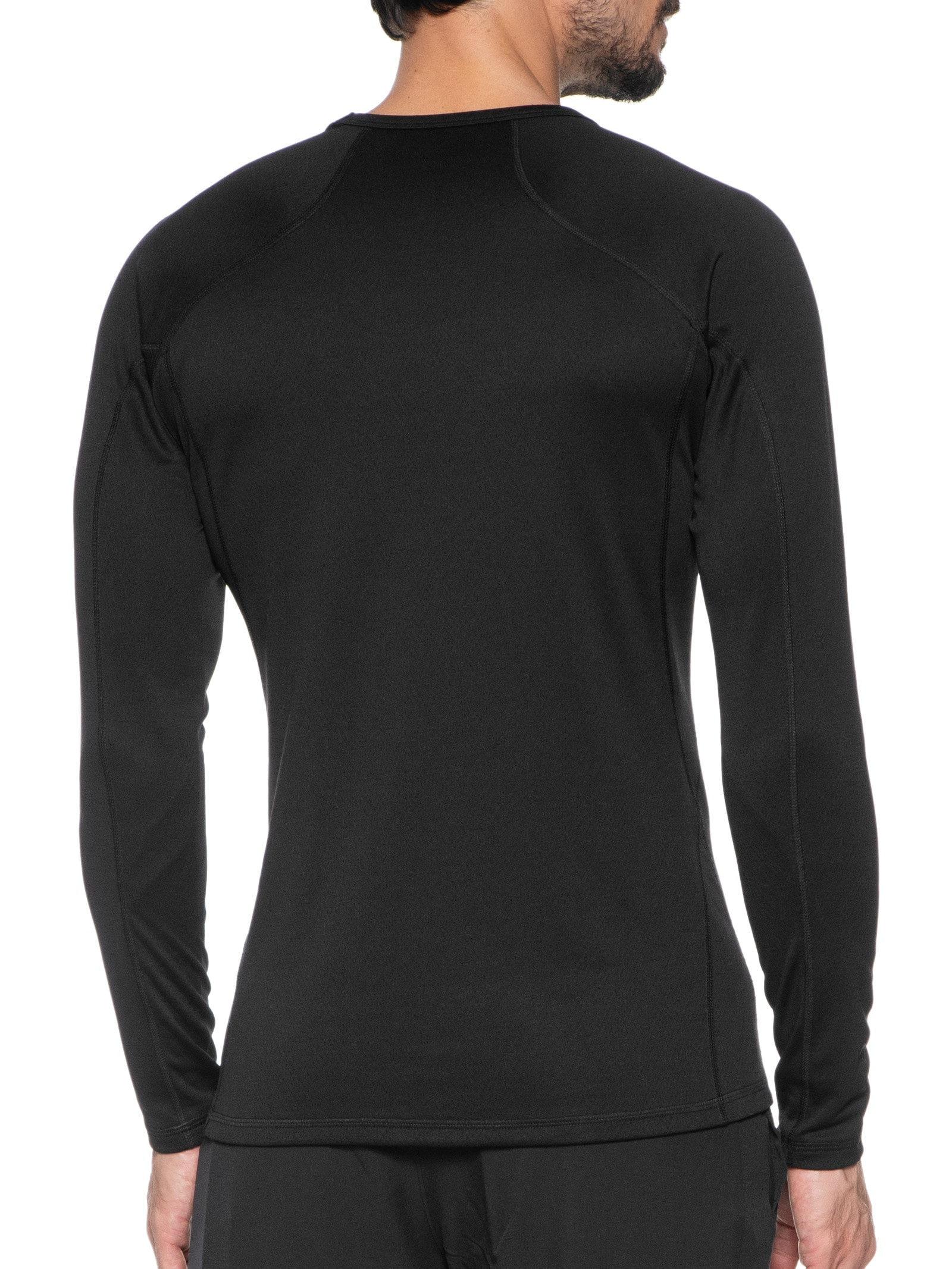 Camiseta Masculina Segunda Pele Warm Gola Careca Preto The North Face