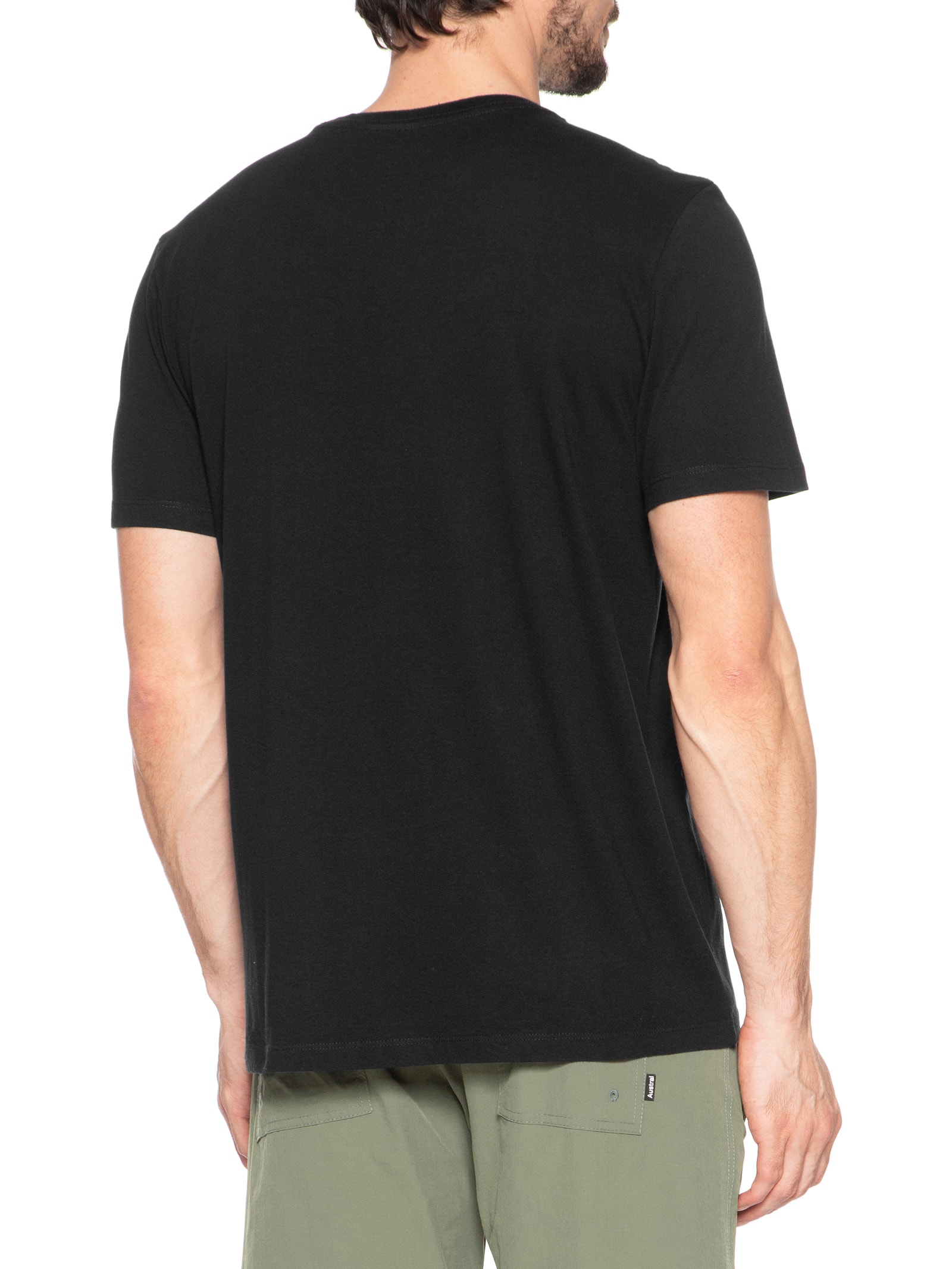 ?Camiseta Masculina Shoal Preto Austral