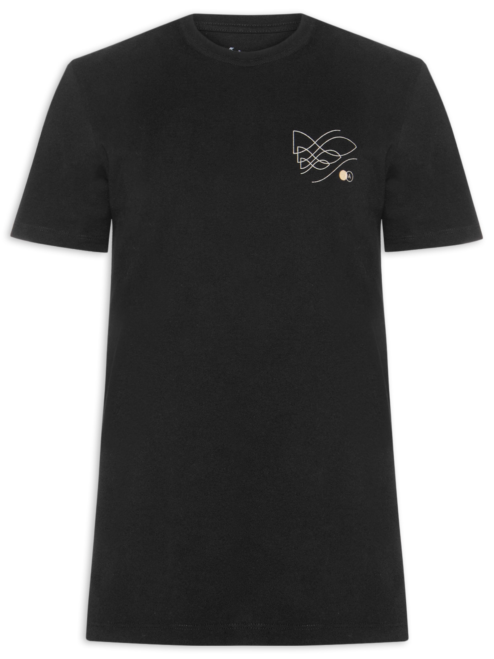 ?Camiseta Masculina Shoal Preto Austral