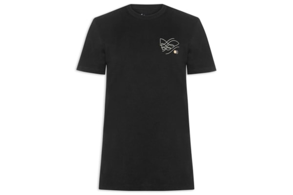 ?Camiseta Masculina Shoal - Preto