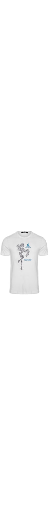 Camiseta Masculina Shows Nightly - Branco