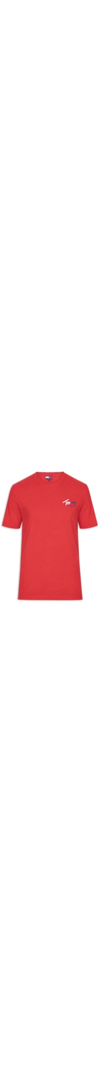 Camiseta Masculina Sign Chest - Vermelho