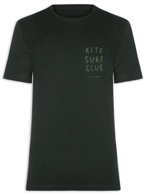 Camiseta Masculina Silk Kite Club – Preto