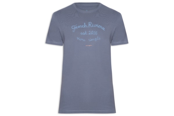 Camiseta Masculina Silk Riviera - Azul