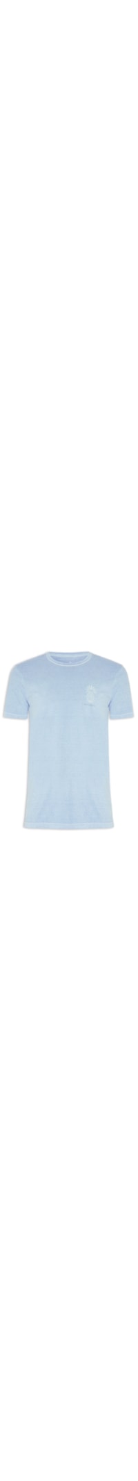 Camiseta Masculina Silkada Abacaxi - Azul