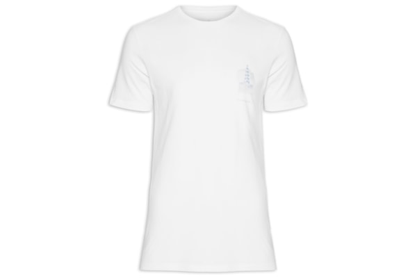 Camiseta Masculina Silkada Barracas - Branco