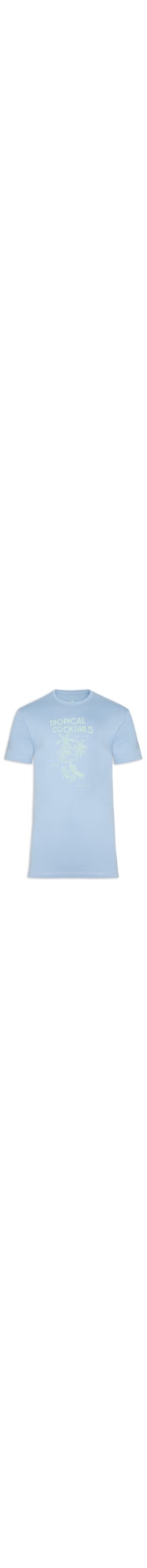 Camiseta Masculina Silkada Cocltails - Azul