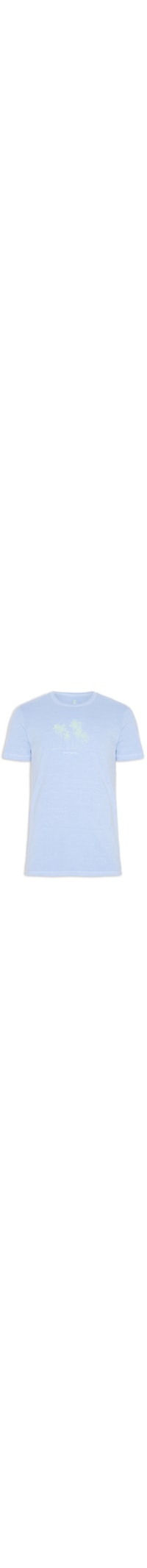 Camiseta Masculina Silkada Coqueiral - Azul