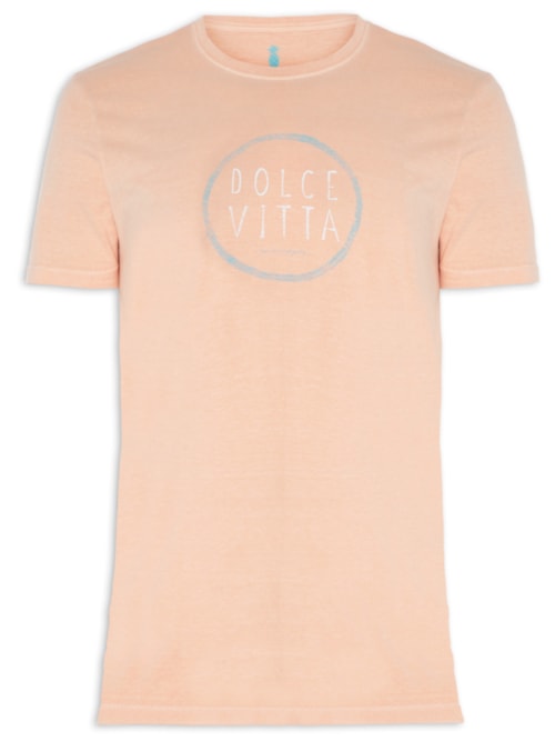 Camiseta Masculina Silkada Dolce Vitta – Laranja