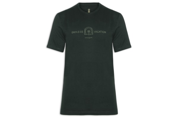 Camiseta Masculina Silkada Endless Vacation - Preto