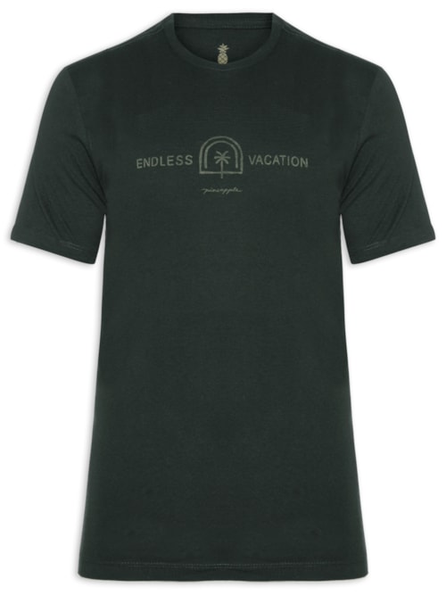 Camiseta Masculina Silkada Endless Vacation – Preto